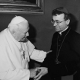 Папа Иоанн-Павел II и епископ Иосиф Верт